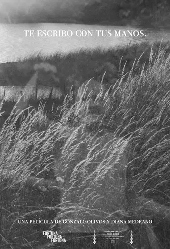 Te escribo con tus manos poster