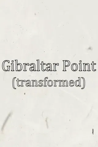 Gibraltar Point (transformed) poster