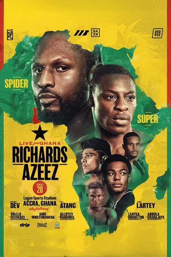 Craig Richards vs. Dan Azeez poster