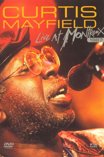 Curtis Mayfield - Live at Montreux 1987 poster