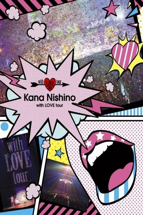 Kana Nishino with LOVE tour 2015 poster