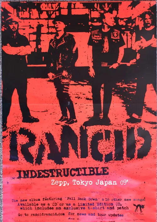 Rancid: Zepp Tokyo Japan poster