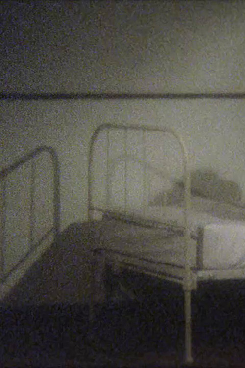 Getting into bed poster