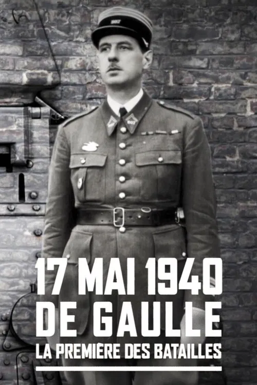 De Gaulle, premières batailles poster