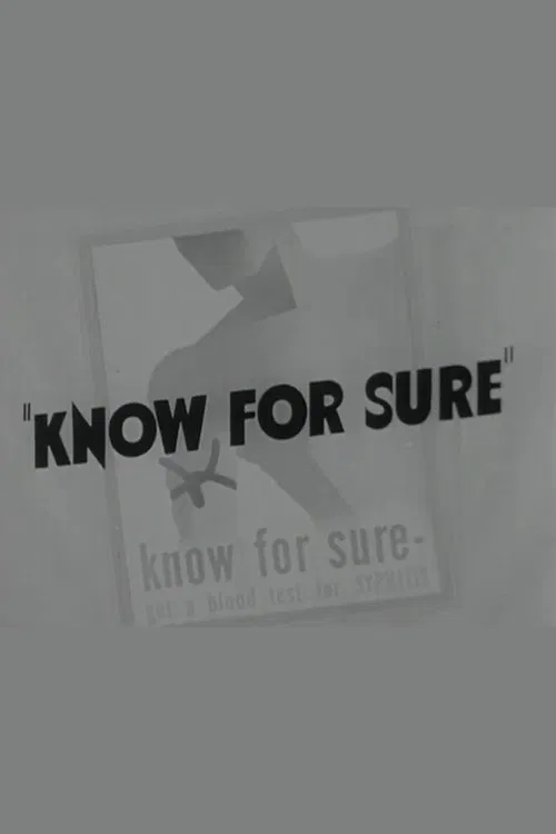 Know For Sure poster