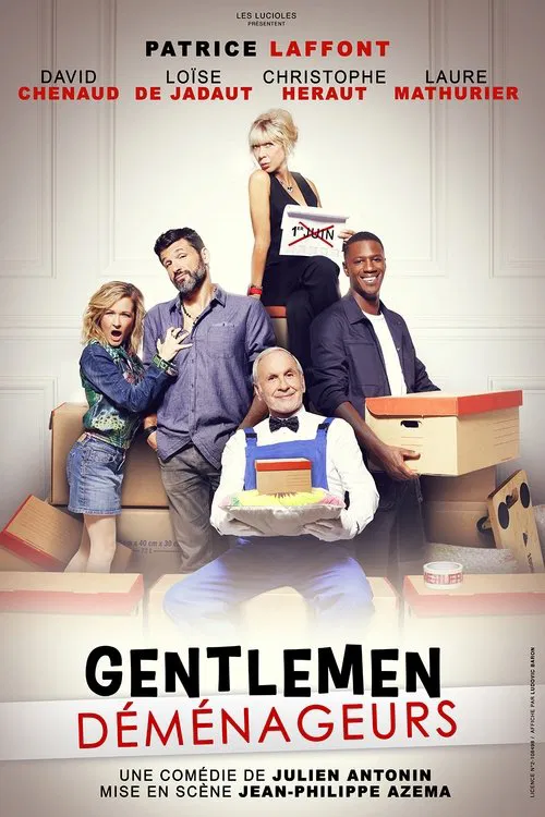Gentlemen déménageurs poster