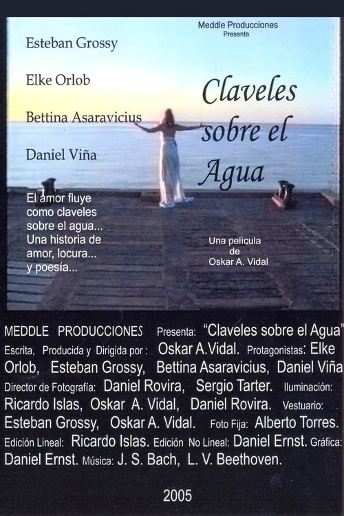 Flowers on the Water poster