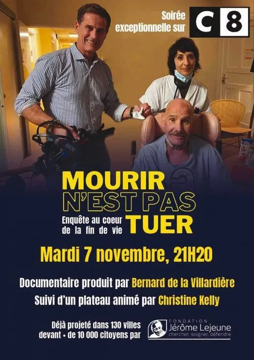 Enquête au cœur de la fin de vie: Mourir n'est pas tuer poster