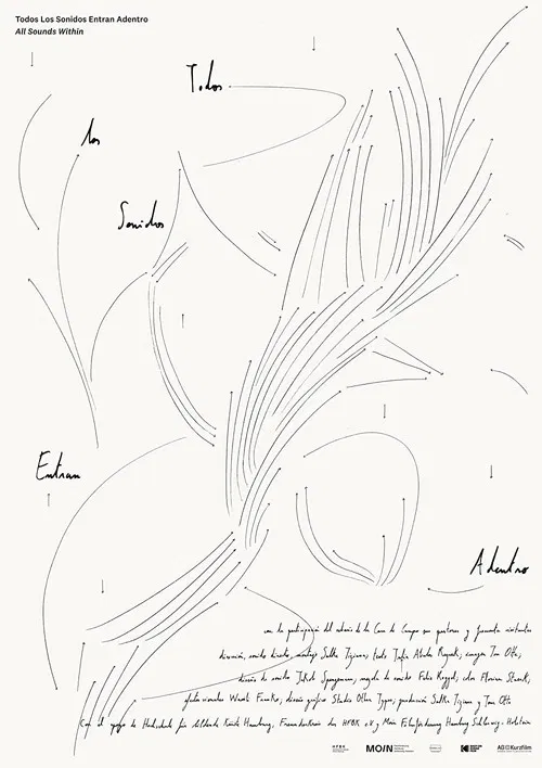 Todos los sonidos entran adentro poster
