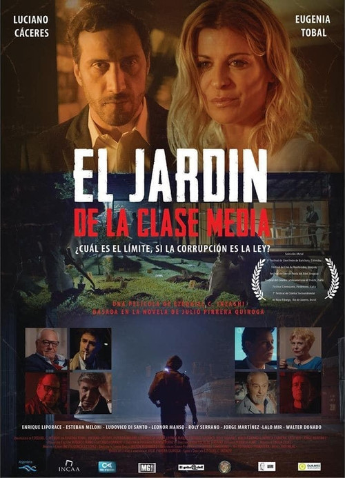 El jardín de la clase media poster