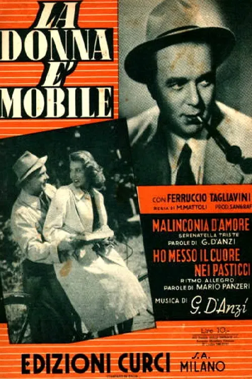 La donna è mobile poster