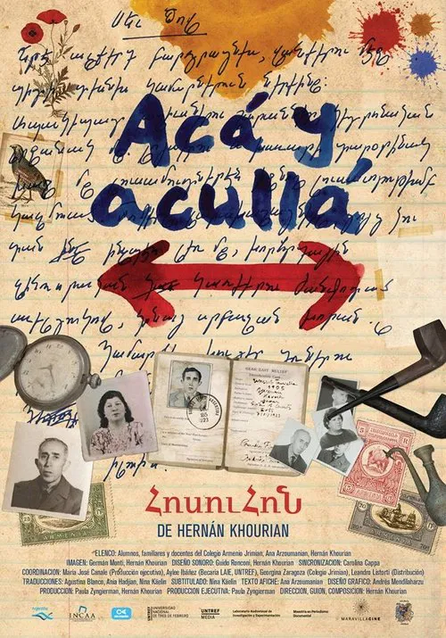 Acá y acullá poster