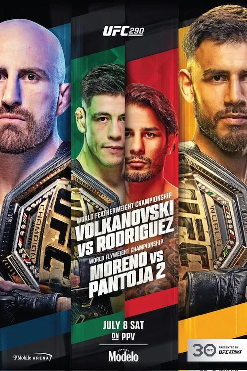 UFC 290 Countdown poster