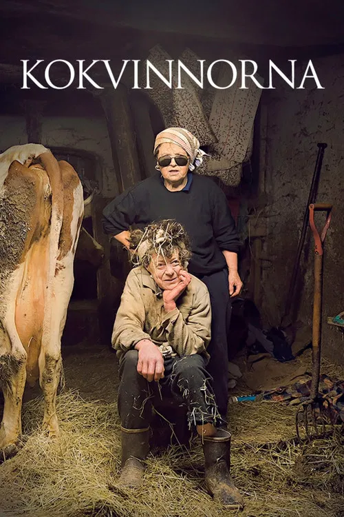 Women with Cows poster