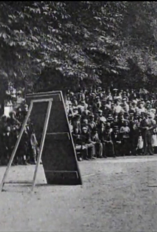 L'entrata dell'esposizione di Torino poster