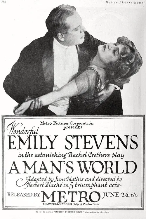 A Man's World poster