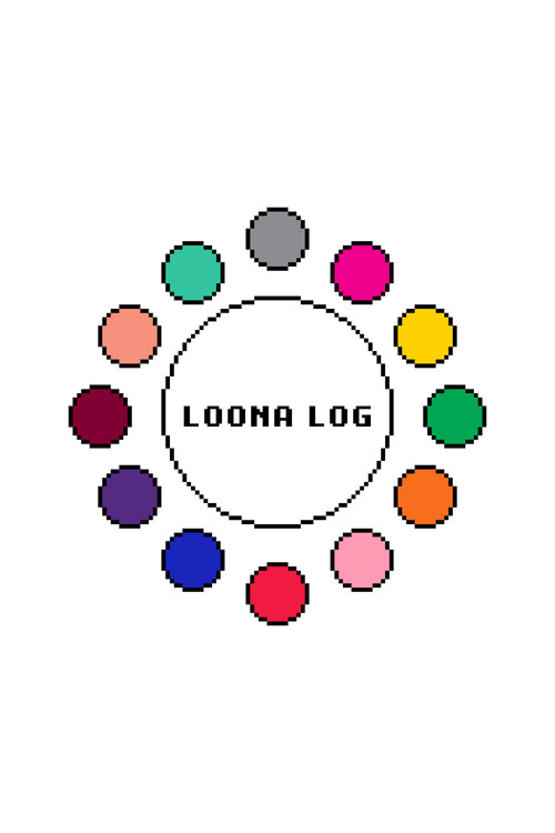 LOONA Log poster