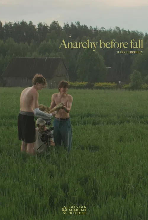 Anarchy Before Fall poster