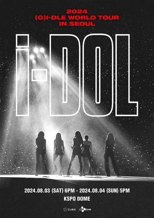 (G)I-DLE - 2024 (G)I-DLE WORLD TOUR [iDOL] IN SEOUL poster