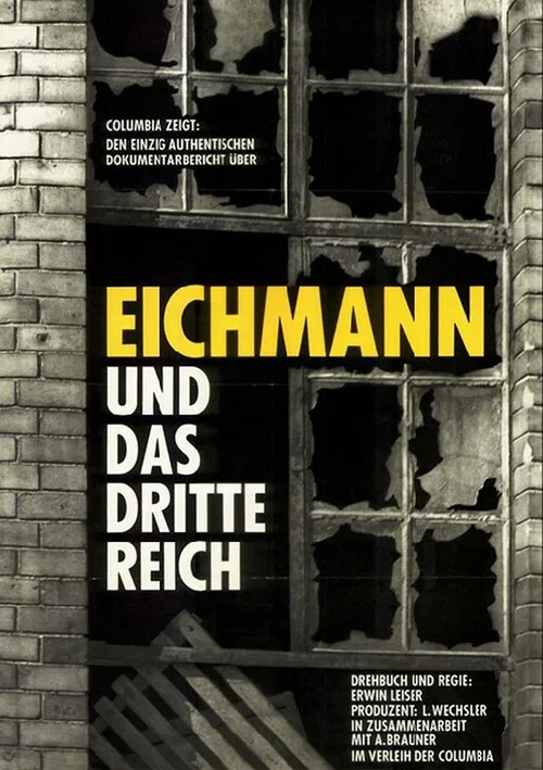 Eichmann and the Third Reich poster