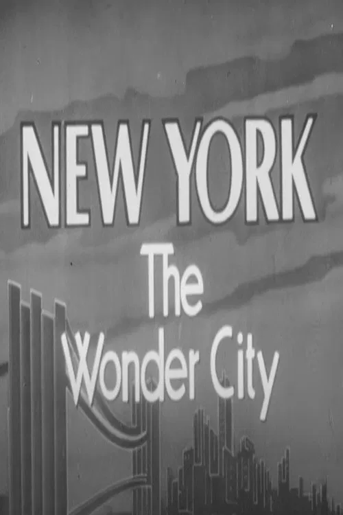 New York: The Wonder City poster