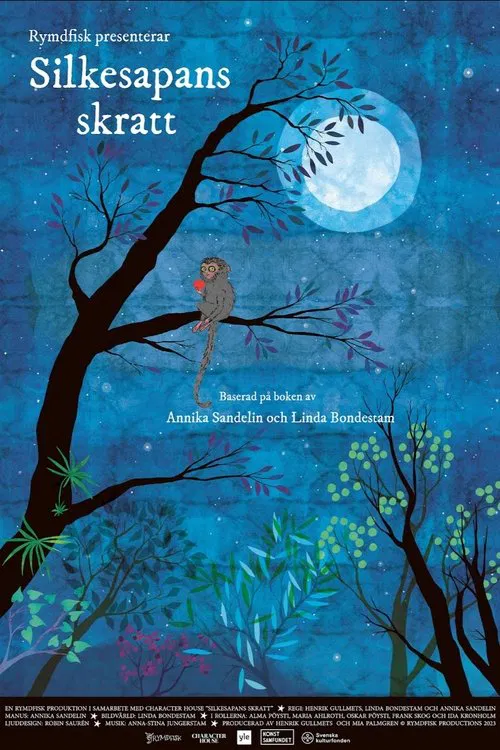 Silkesapans skratt poster