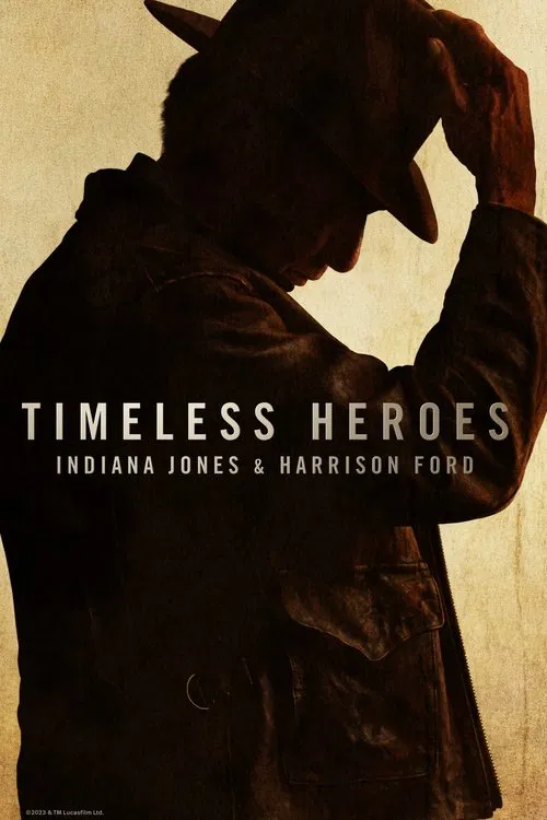 Timeless Heroes: Indiana Jones and Harrison Ford poster