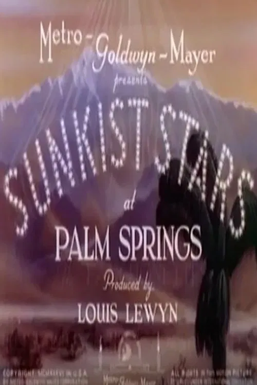Sunkist Stars at Palm Springs poster