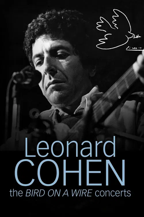 Leonard Cohen: The Bird on a Wire Concerts poster
