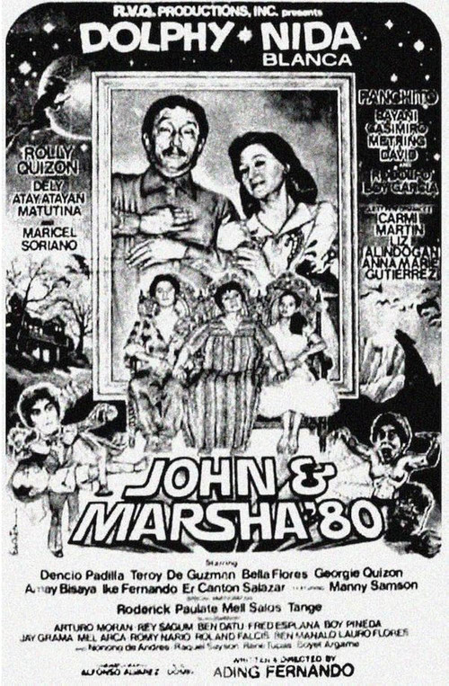 John & Marsha '80 poster