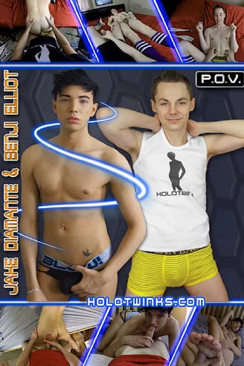 Holotwinks Jake Diamante and Benji Elliot poster