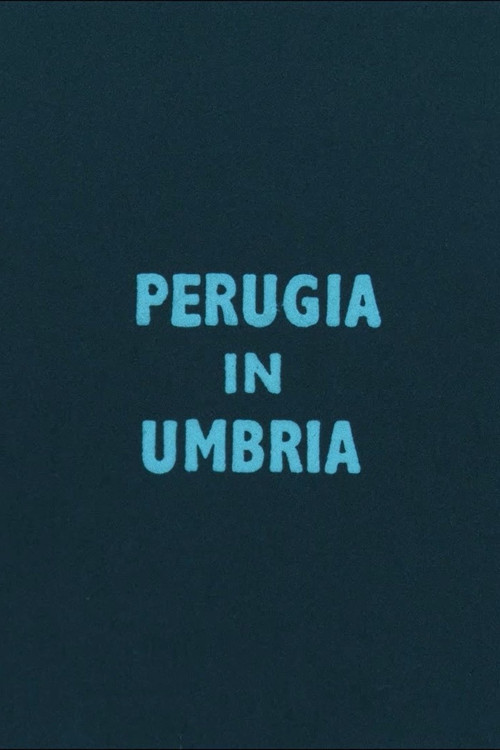 Perugia in Umbria poster
