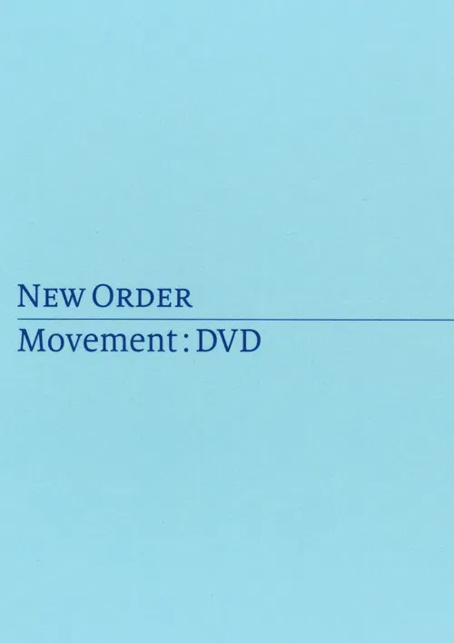New Order: Movement poster