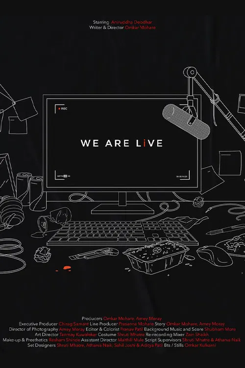 We Are Live poster