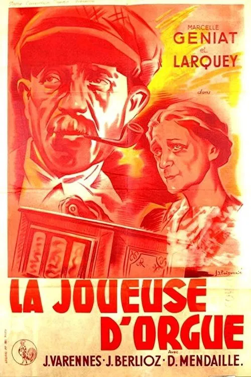 La joueuse d'orgue poster