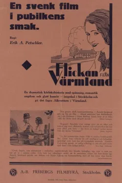 The Girl from Värmland poster