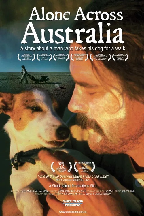 Alone Across Australia poster