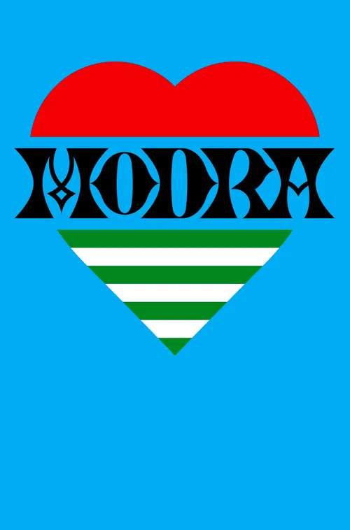 Modra poster