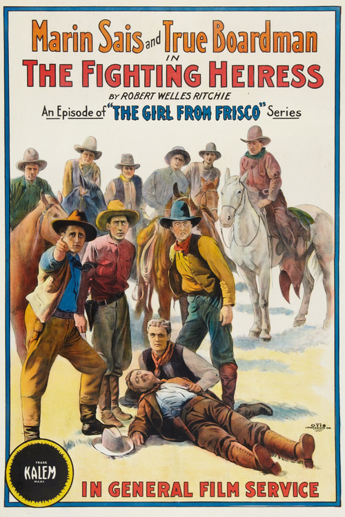 The Fighting Heiress poster
