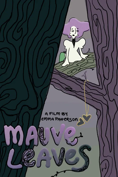 Mauve Leaves poster