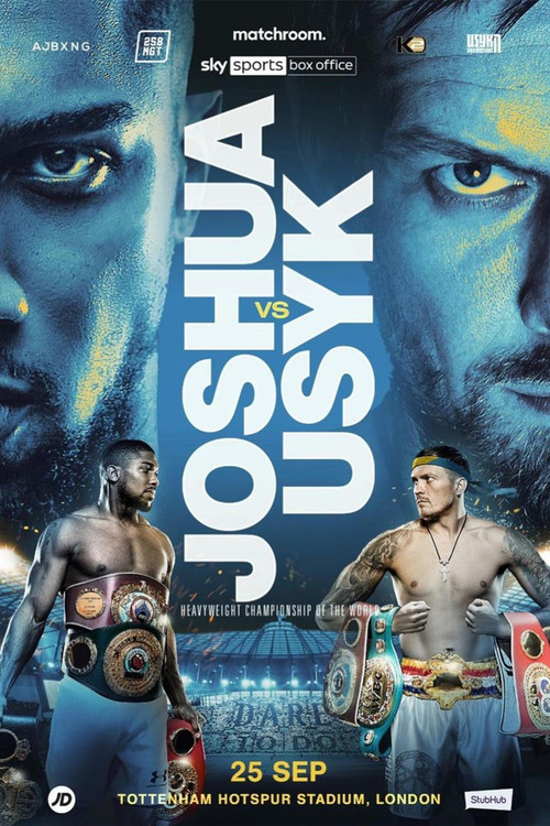 Anthony Joshua vs. Oleksandr Usyk poster