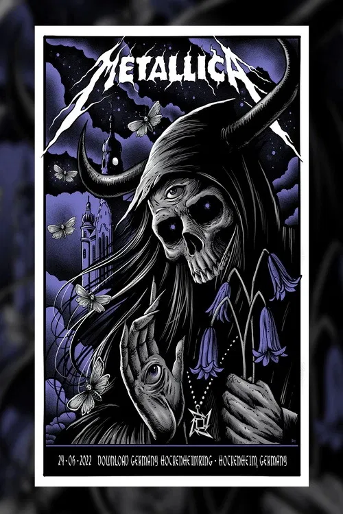 Metallica Download Festival Germany poster