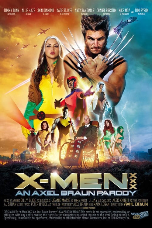 X-Men XXX: An Axel Braun Parody poster