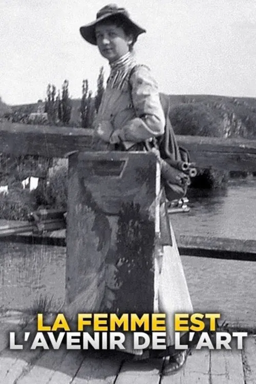 La femme est l'avenir de l'art poster