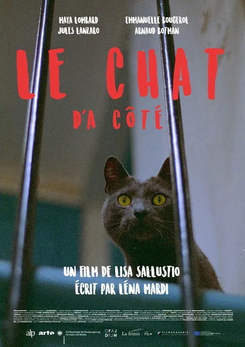 Le chat d'à côté poster