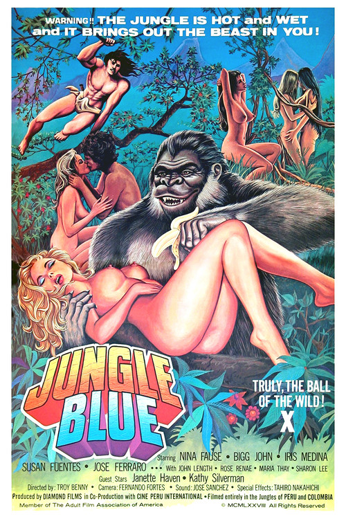 Jungle Blue poster