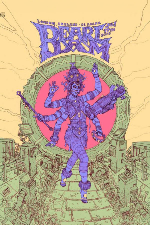 Pearl Jam: London 2018 poster