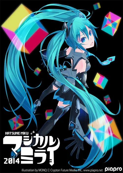 Hatsune Miku: Magical Mirai 2014 poster