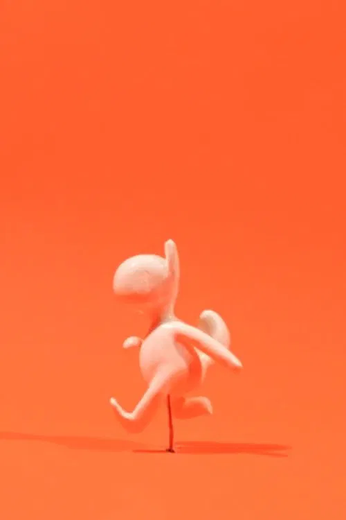 The running Cat-boy poster