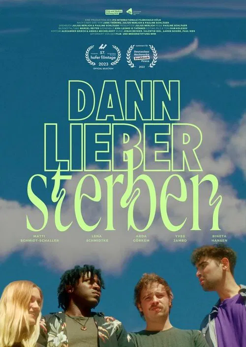 Dann lieber sterben poster